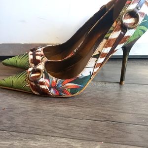Tropical Aldo Heels